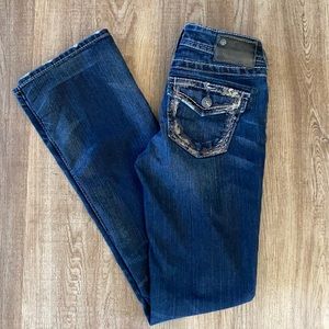 Silver AIKO Jeans